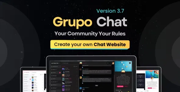 Grupo Chat - Chat Room & Private Chat PHP Script