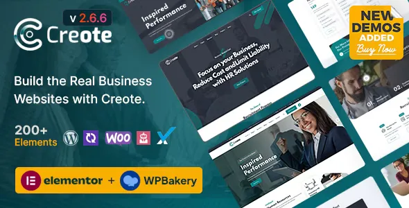 Creote- Consulting Business WordPress Theme