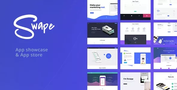 Swape  - App Showcase &App Store WordPress Theme