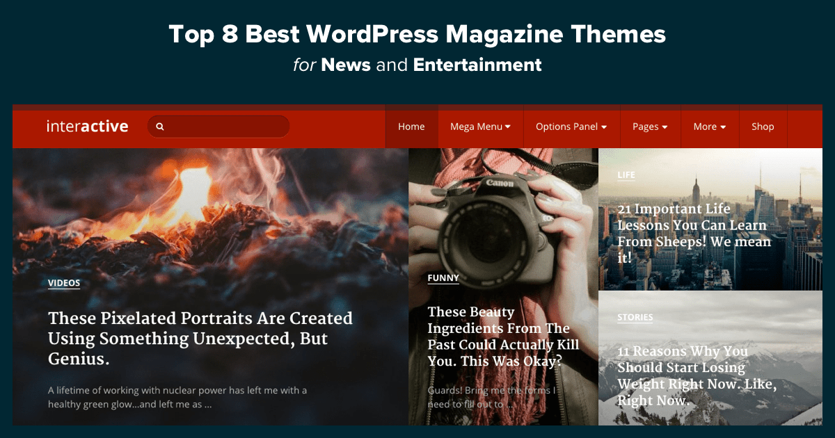 Extra - News & Magazine WordPress Theme