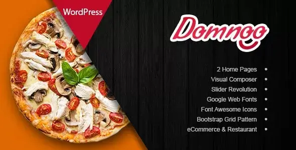 Domnoo  - Pizza & Restaurant WordPress Theme