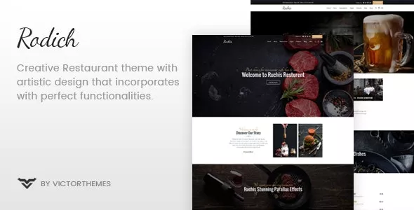 Rodich  - A Restaurant WordPress Theme