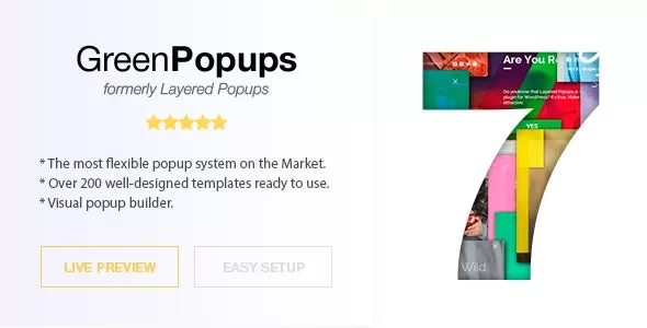 Green Popups - Popup Plugin for WordPress