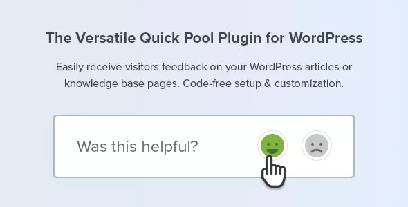 Helpful - Article Feedback Plugin for WordPress