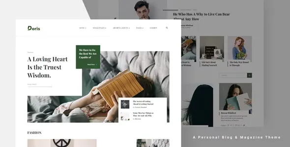 Doris  - Creative WordPress Blog and Magazine Theme