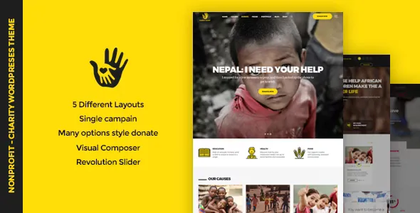 CharityHeart  - Charity Responsive WordPress Theme | Hi-Tech Coder