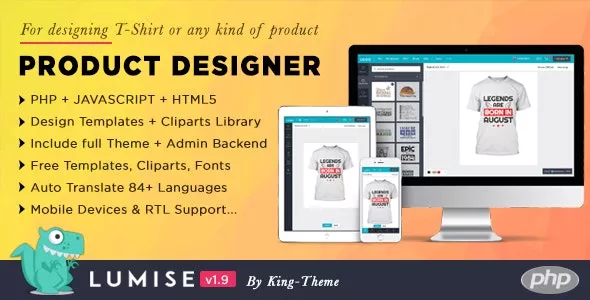 Lumise - Product Designer for PHP Standalone