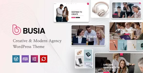 Busia  Creative Agency Theme