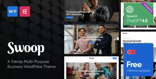 Swoop - Web Studio & Creative Agency WordPress Theme