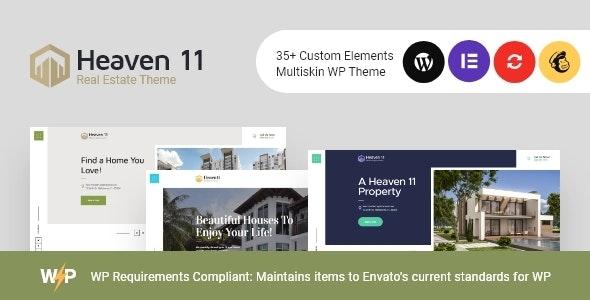 Heaven11  - Property & Apartment Real Estate WordPress Theme