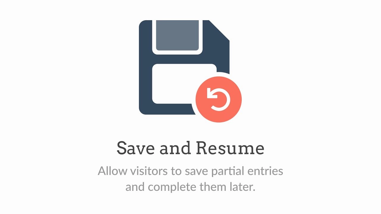 WPForms Save and Resume Addon