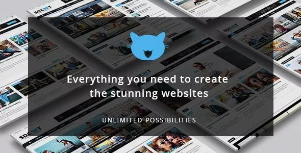 Shadowcat - A News and Magazine WordPress Theme | Hi-Tech Coder