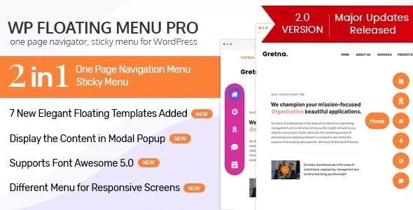 WP Floating Menu Pro - WordPress Sticky Menu Plugin