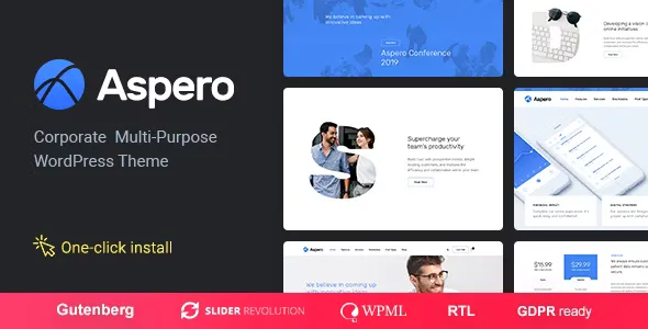 Aspero  - Business WordPress Theme