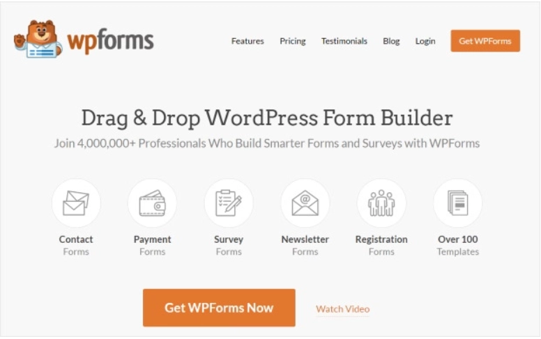 WPForms Drag Drop File Uploader Addon