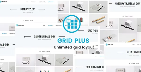 Grid Plus Unlimited Grid Layout