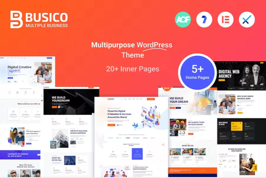 Busico – Multipurpose Business WordPress Theme