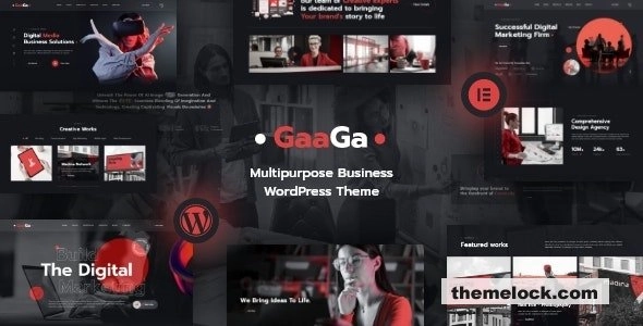 Gaaga – Creative Agency Theme