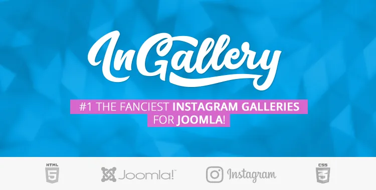 inGallery- The Fanciest Instagram Feeds / Galleries for Joomla