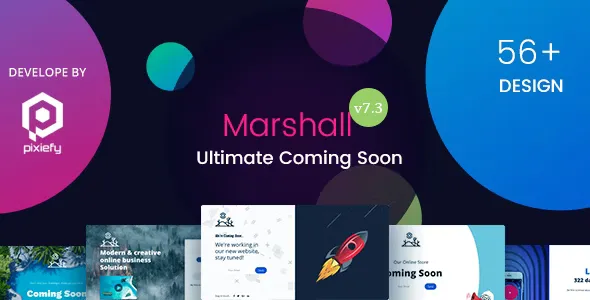 Marshall- The Ultimate Coming Soon Template