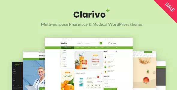 Clarivo - Pharmacy and Medical WordPress Theme