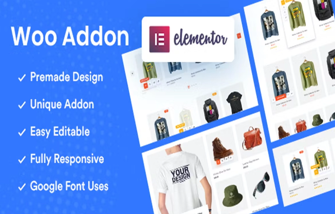 Elementor Addon For WooCommerce Product ecommerce