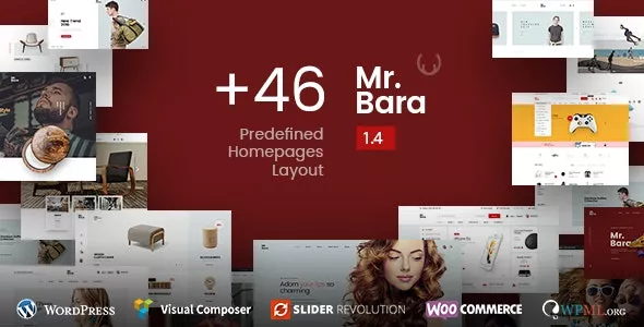 Mr.Bara - Responsive Multi-Purpose eCommerce Theme