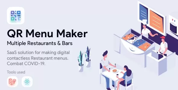 QR Menu Maker - SaaS - Contactless QR Restaurant Menus