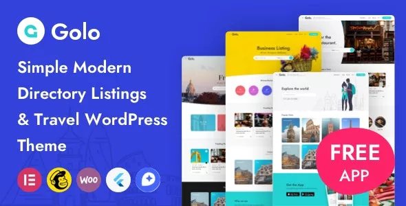 Golo  - Directory & Listing, Travel WordPress Theme