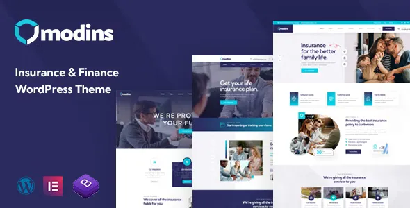 Modins- Insurance & Finance WordPress Theme