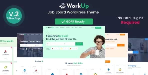 Workup  - Job Board WordPress Theme