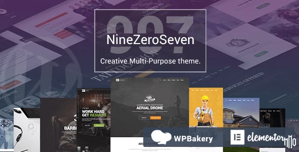 907 - Responsive Multi-Purpose WordPress Theme