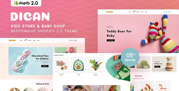 Dican - Kids Store & Baby Shop Shopify Theme