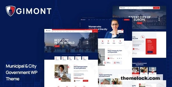 Gimont - City Government WordPress Theme