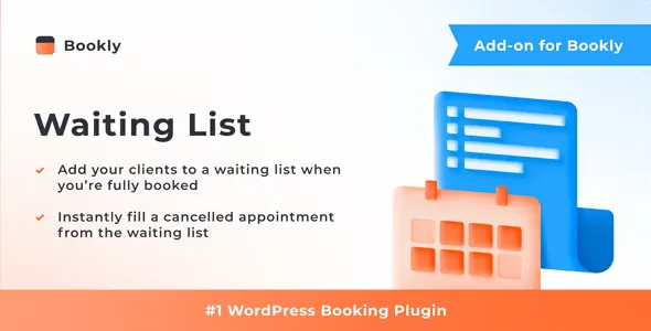 Bookly Waiting List (Add-on)